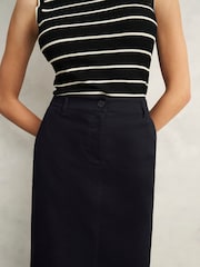 Hobbs Blue Hana Skirt - Image 5 of 6