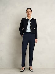 Hobbs Blue Petite Nicky Trousers - Image 3 of 4