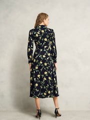 Hobbs Black Petite Everly Dress - Image 2 of 5