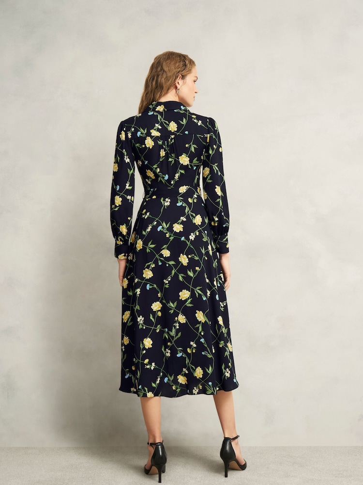 Hobbs Black Petite Everly Dress - Image 2 of 5