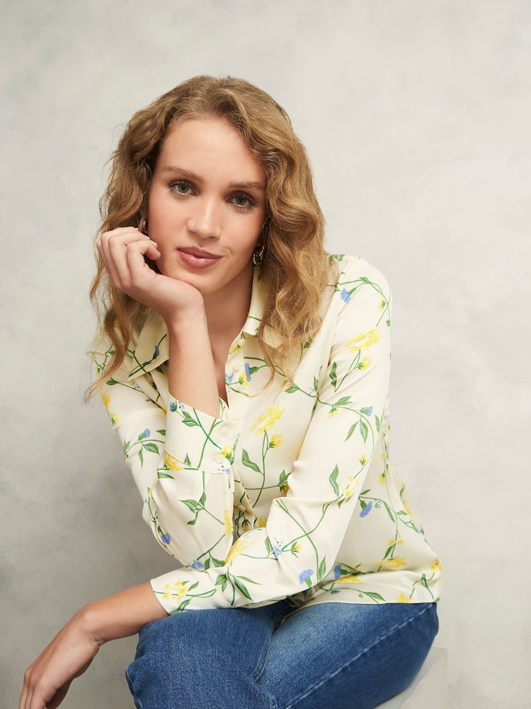 Hobbs Cream Darby Shirt - Image 2 of 6
