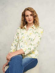 Hobbs Cream Darby Shirt - Image 3 of 6