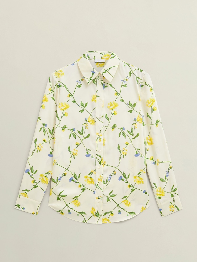 Hobbs Cream Darby Shirt - Image 6 of 6