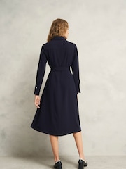 Hobbs Blue Myla Dress - Image 3 of 6