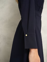Hobbs Blue Myla Dress - Image 5 of 6