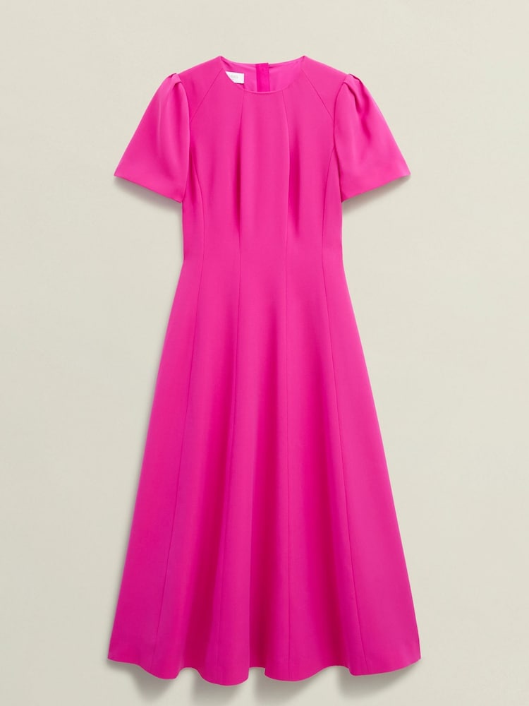 Hobbs Pink Eliana Dress - Image 6 of 6