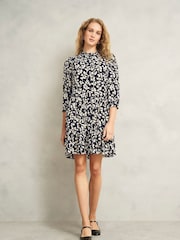 Hobbs Blue Lacey Dress - Image 1 of 4