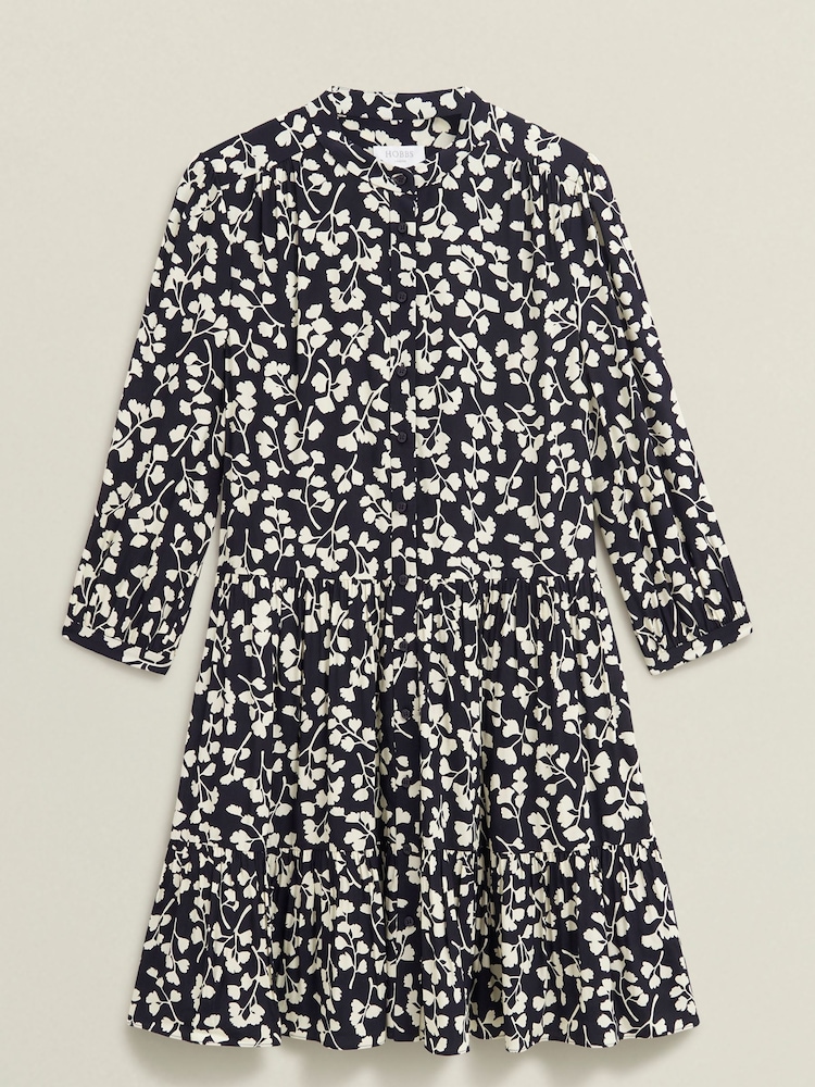 Hobbs Blue Lacey Dress - Image 4 of 4 Hobbs Blue Lacey Dress - Image 4 of 4