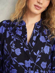 Hobbs Blue Valeria Dress - Image 3 of 7