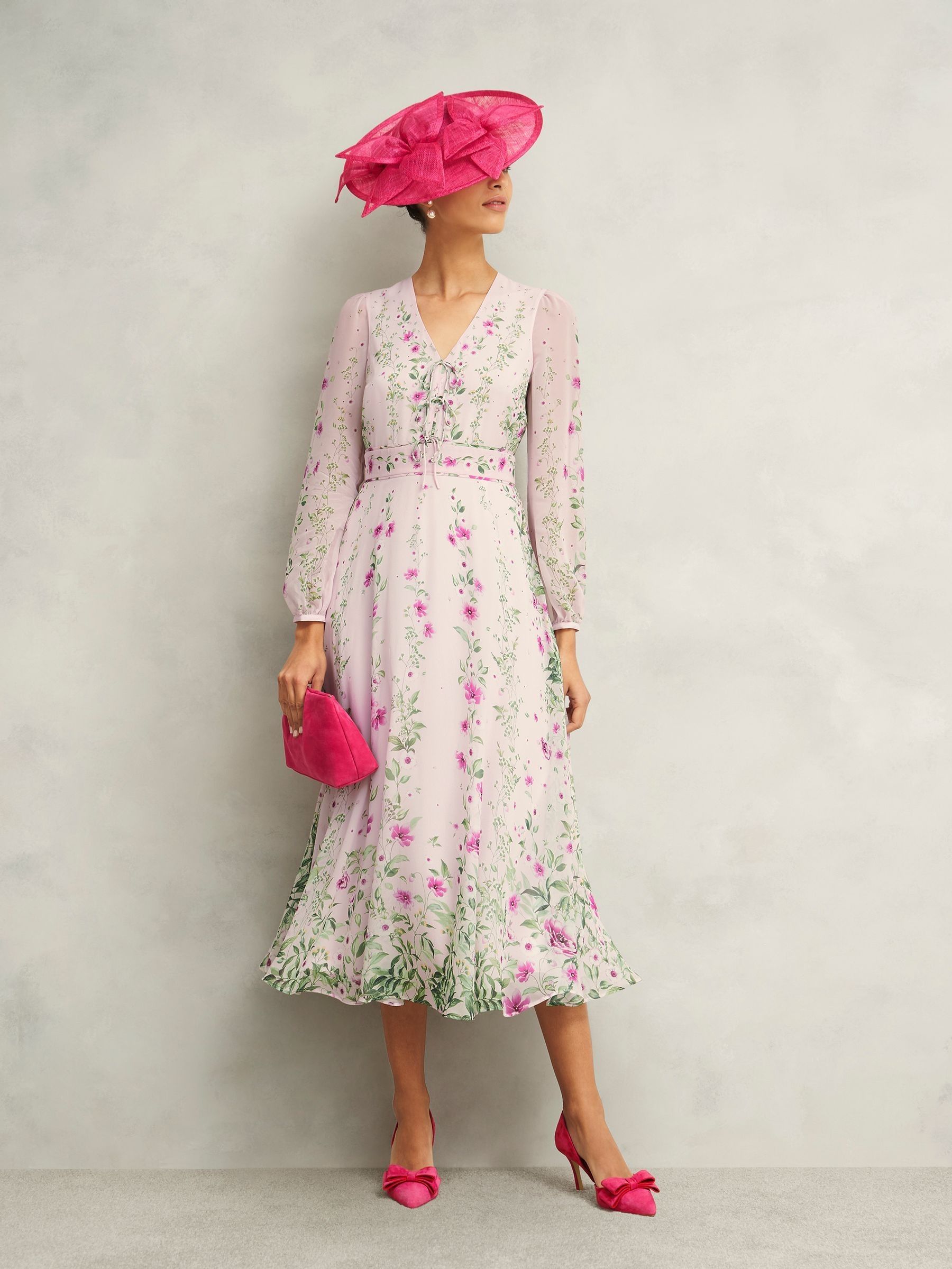 【関税なし】HOBBS ホッブス fay シルク ドレス Next：日本 Hobbs Fay シルクドレス from Next Japan