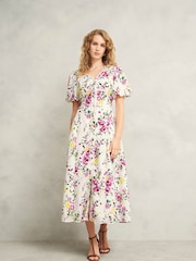 Hobbs Pink Petite Petite Taylor Dress - Image 1 of 4
