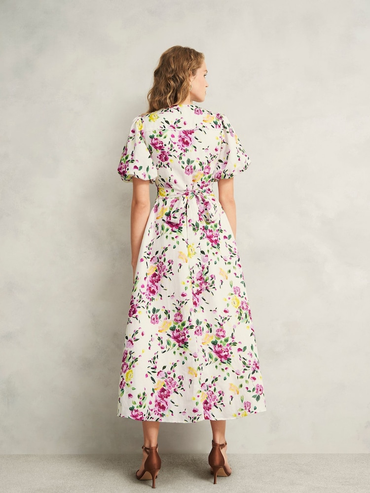 Hobbs Pink Petite Petite Taylor Dress - Image 2 of 4
