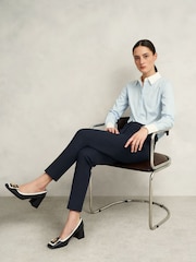 Hobbs Blue Nicky Trousers - Image 4 of 6