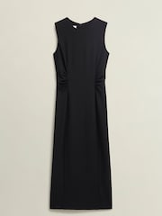 Hobbs Black Petite Hazel Ponte Dress - Image 4 of 4