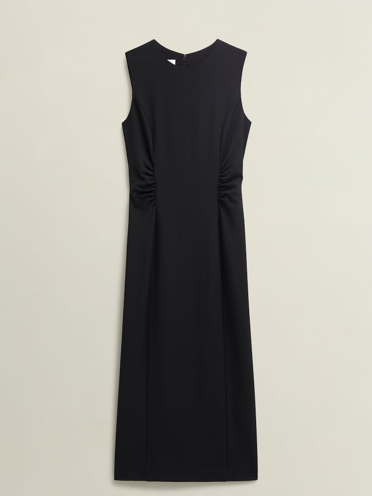 Hobbs Black Petite Hazel Ponte Dress - Image 4 of 4
