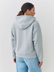 adidas Grey All SZN Hoodie - Image 3 of 6