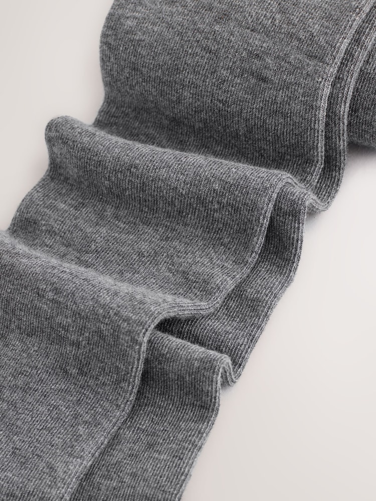 Grey Longer Length Longer Length Cotton Rich School Tights 3 Pack - Image 4 of 4 Grey Longer Length Longer Length Cotton Rich School Tights 3 Pack - Image 4 of 4
