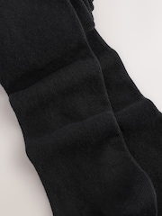 Negro - Longer Length Cotton Rich School Tights 3 Pack - Imagen 4 de 4
