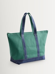 Sporty & Rich Blue Syracuse Two Tone Tote Bag - Image 3 of 6