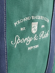 Sporty & Rich Blue Syracuse Two Tone Tote Bag - Image 5 of 6