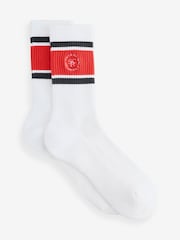 Sporty & Rich White SRHWC Roller Socks - Image 1 of 2