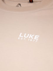 Luke 1977 Relaxed Fit Solstice Ride The Wave Dk Ecru 100% Cotton T-Shirt - Image 6 of 6