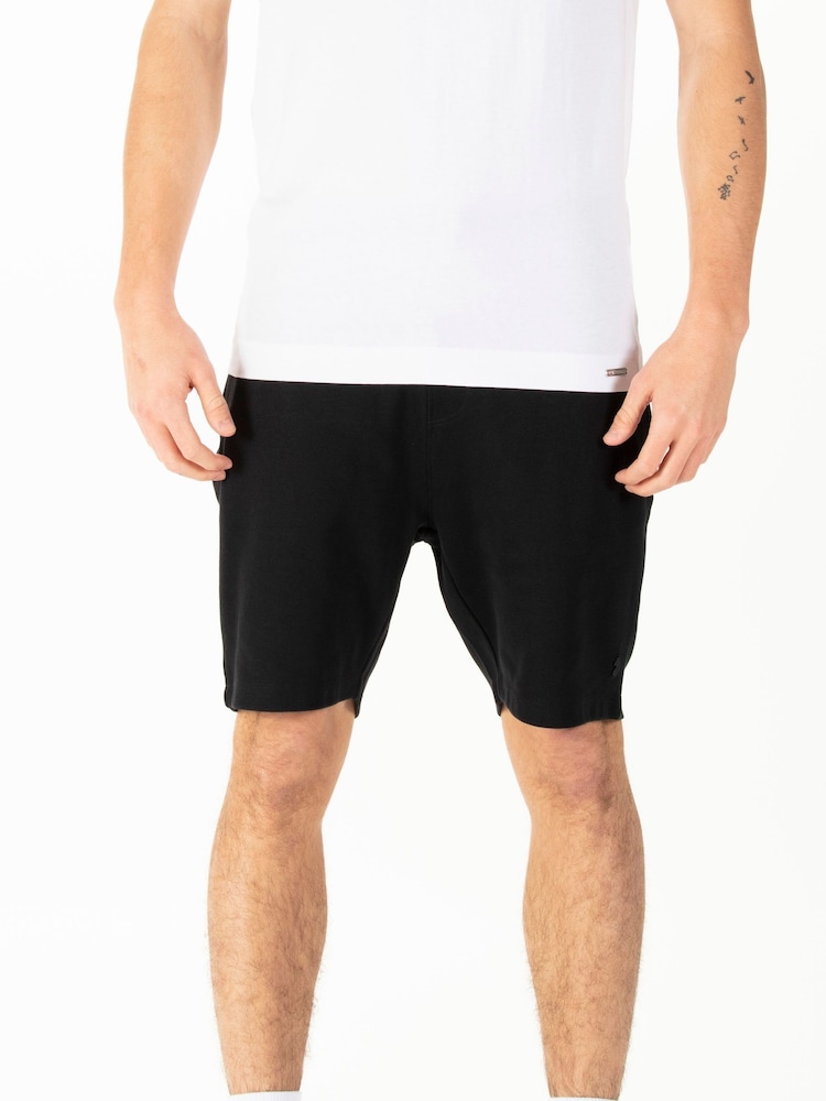 Luke 1977 Antwerp Black Shorts - Image 1 of 8