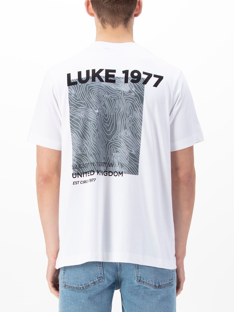 Luke 1977 Relaxed 100% Cotton Kalihi Fit White T-Shirt - Image 2 of 6