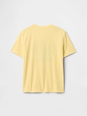 Gap Yellow Graphic Logo T-Shirt (4-13yrs) - Image 2 of 2