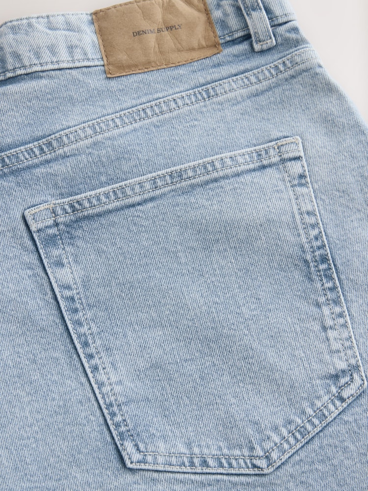 Hellblau - Baggy Fit Edit Jeans - Bild 5 von 5