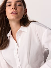 White Cinched Shirt - Image 5 of 8