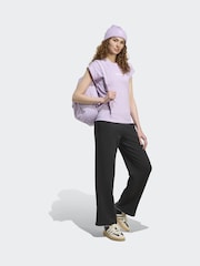 أرجواني - تيشرت جيرسيه ناعم تشكيلة Essentials من adidas - صورة 4 من 7