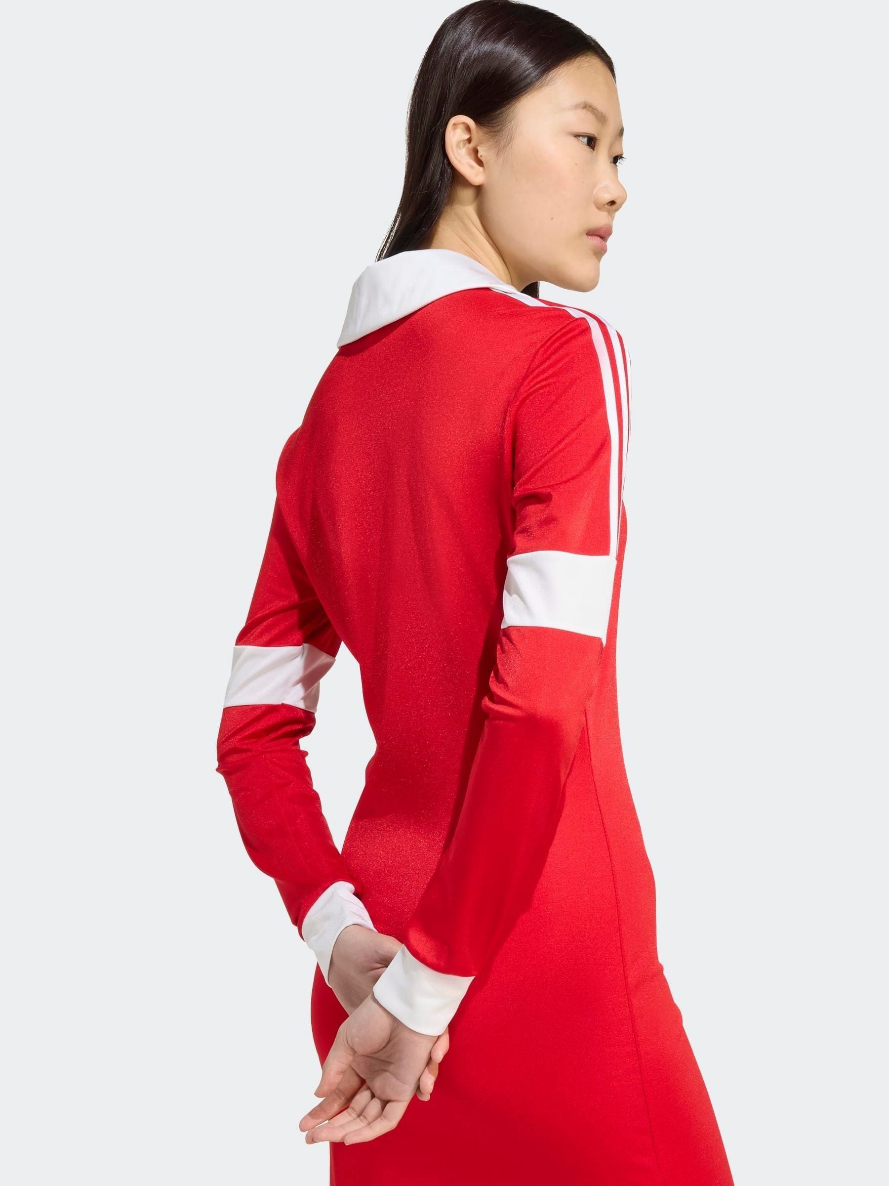 Buy adidas Originals Red Graphic Football Inspired Jersey T-Shirt