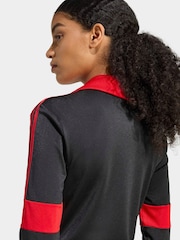 adidas Originals Black Graphic Football Inspired Jersey T-Shirt - Image 5 of 6