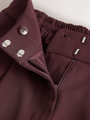 Rot - Hose mit weitem Bein und elastischem Bund - Bild 2 von 3