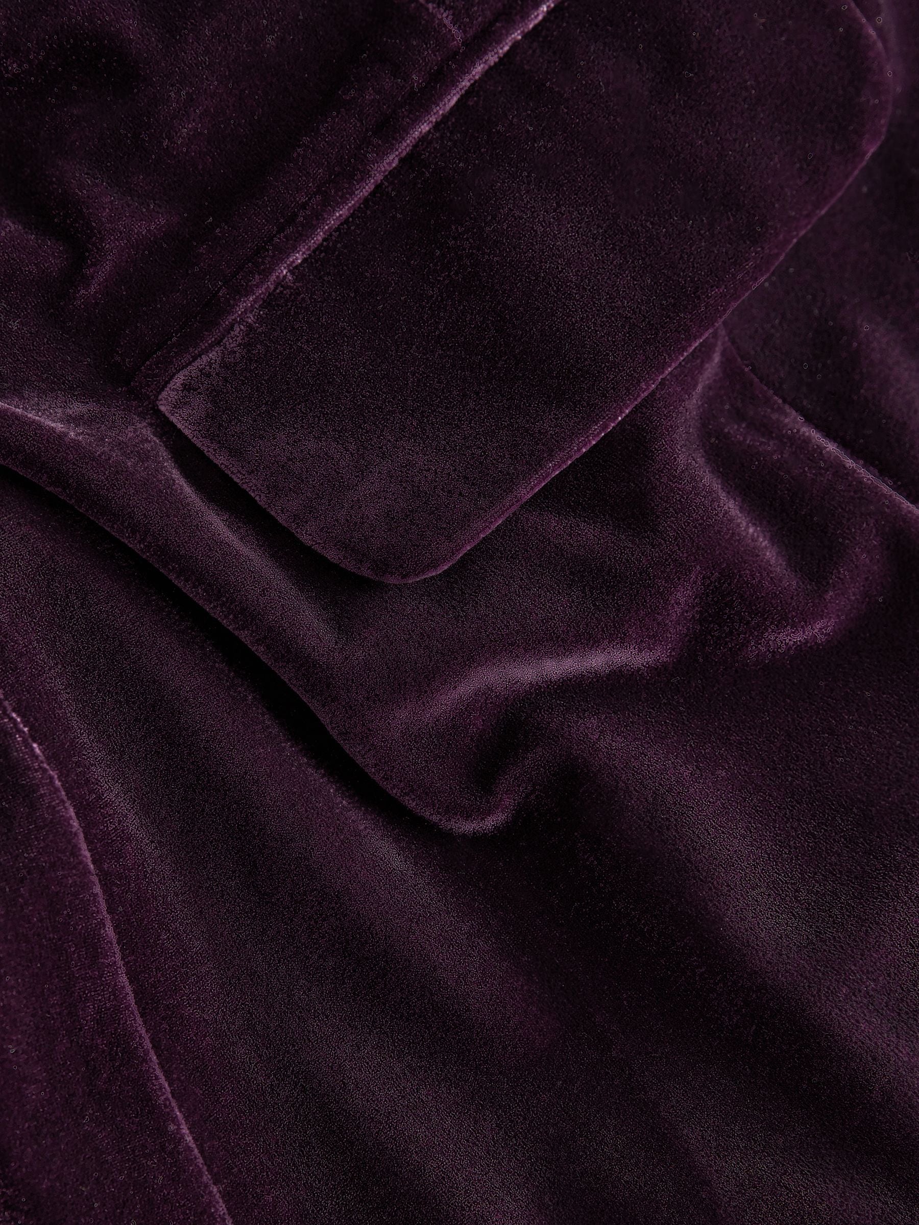 Buy Burgundy Red Velvet Single Breasted Blazer from Next USA
