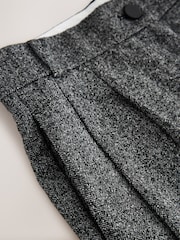 Monochrome Tabitha Simmons X Next Fleck Textured Super-Wide Trousers - Image 8 of 10
