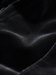 Black Velvet Single Breasted Blazer - Image 8 of 8