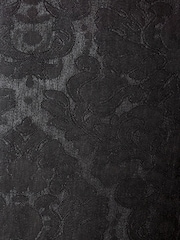 Black Jacquard Straight Leg Occasion Trousers - Image 3 of 5