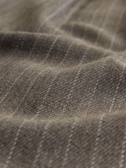 Neutro - Stripe Tabitha Simmons X Wool Blend Straight Trousers - Imagem 2 de 3