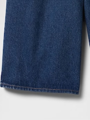 Синий - Gap 11.5" Mid Rise Longline Denim Shorts - Изображение 9 из 9