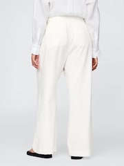 Blanco - Pantalones gruesos en mezcla de lino de Gap - Imagen 6 de 7