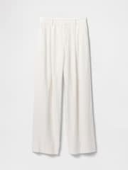 Blanco - Pantalones gruesos en mezcla de lino de Gap - Imagen 7 de 7
