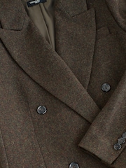 Verde - Tabitha Simmons X Wool Blend Double Breasted Blazer - Imagem 2 de 3