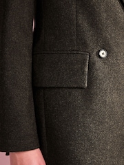 أخضر - Tabitha Simmons X Next Wool Blend Double Breasted Blazer - صورة 6 من 10