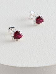 Thomas Sabo Red Romance Heart Ear Studs - Image 1 of 1