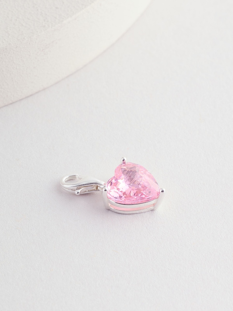 Thomas Sabo Pink Charm Club Faceted Pink Zirconia - Image 1 of 1
