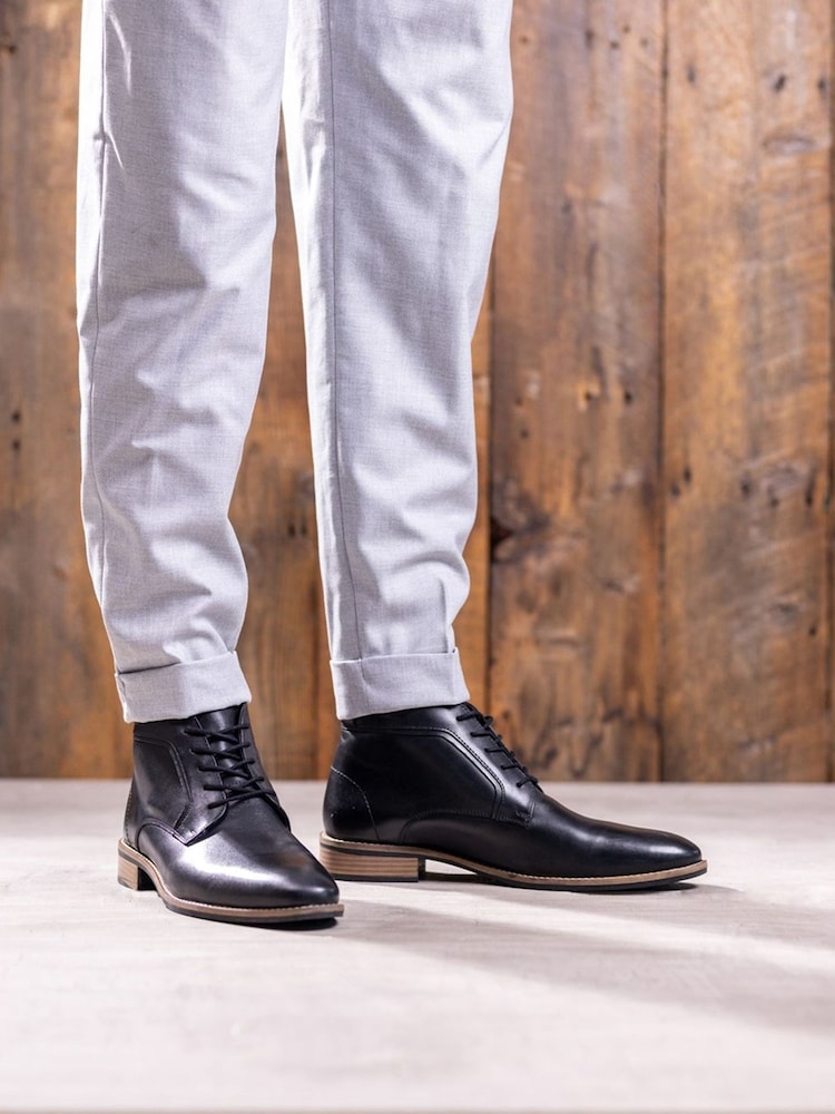 Hush Puppies Declan Lace Black Boots - Image 5 of 5 Hush Puppies Declan Lace Black Boots - Image 5 of 5