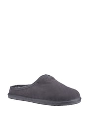 Hush Puppies Grey Conrad Slippers - Image 1 of 4