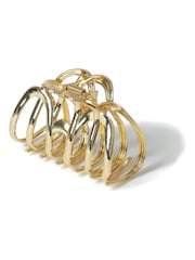 Aela Gold Tone Wiggle Hair Claw - Image 1 of 2